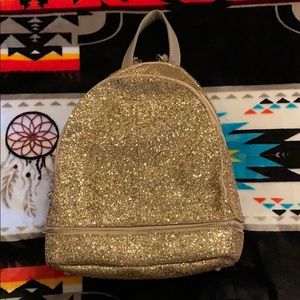 Small Gold Backpack